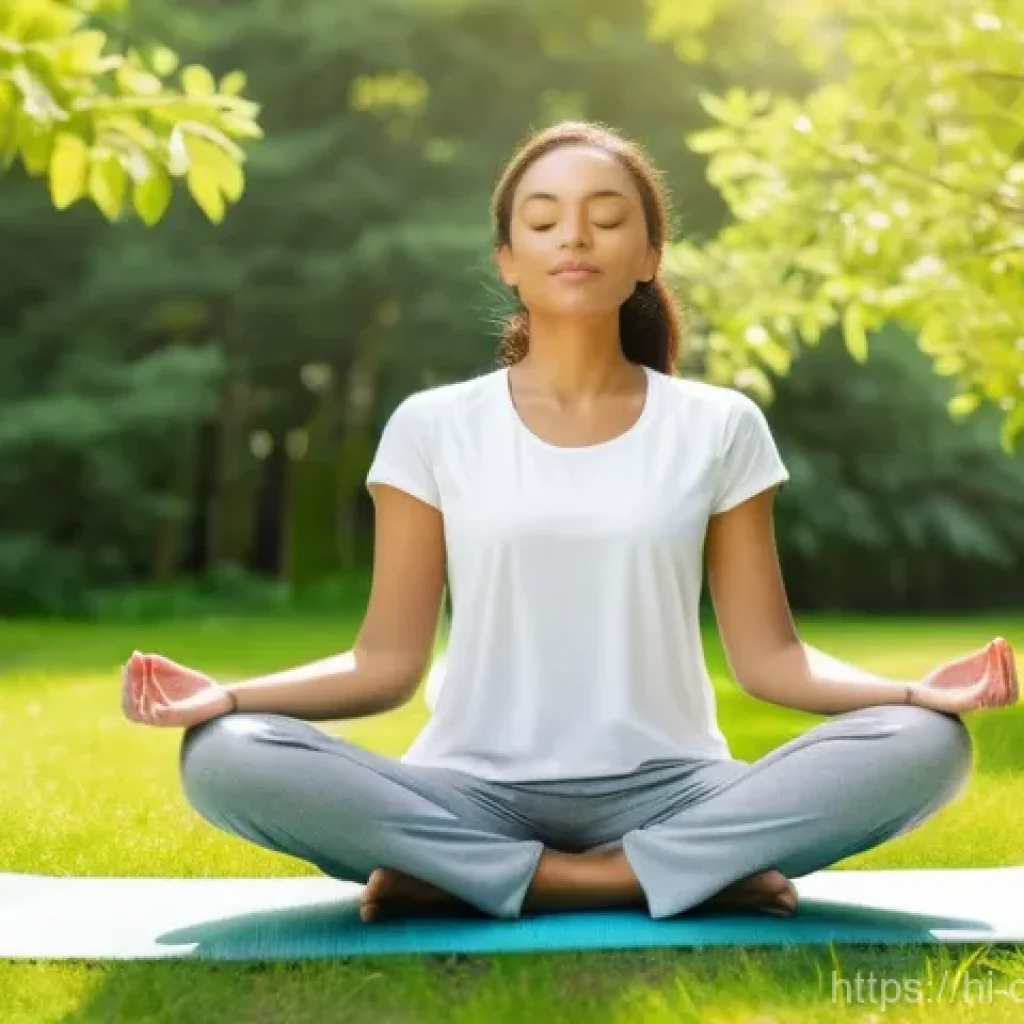 디지털디톡스와 창의성 증진 - **Prompt 1: Tranquil Digital Detox in Nature**
    "A peaceful and serene full-body shot of a young ...